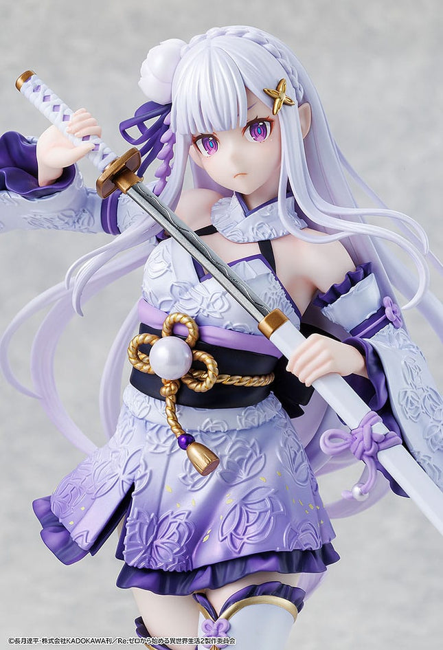 Re:Zero - Emilia - Combat Outfit 1/7 Scale Figure (KADOKAWA) — product image 2