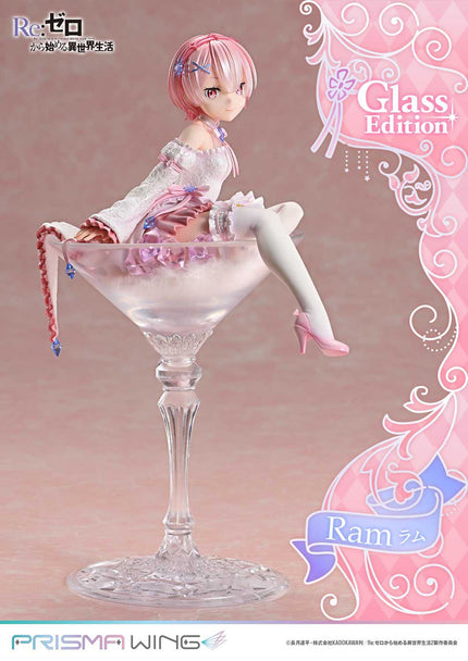 Re:Zero - Ram - Glass Edition Prisma Wing 1/7 Scale Figure (Prime 1 Studio) — product image 1