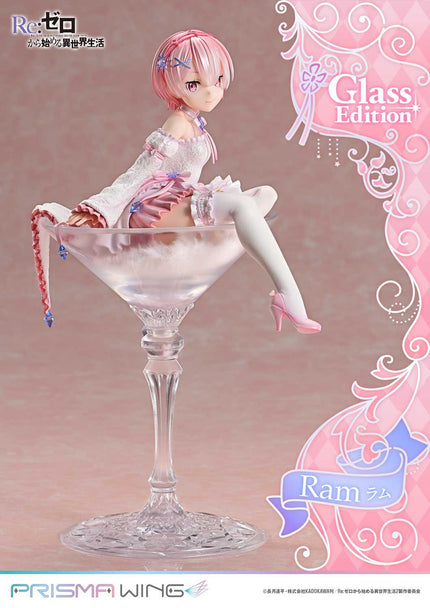 Re:Zero - Ram - Glass Edition Prisma Wing 1/7 Scale Figure (Prime 1 Studio) — product image 2