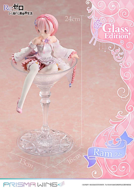 Re:Zero - Ram - Glass Edition Prisma Wing 1/7 Scale Figure (Prime 1 Studio) — product image 5