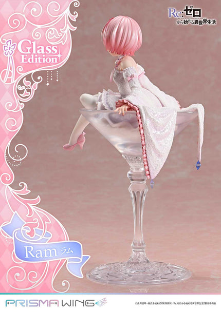 Re:Zero - Ram - Glass Edition Prisma Wing 1/7 Scale Figure (Prime 1 Studio) — product image 6