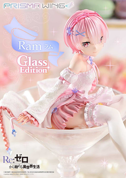 Re:Zero - Ram - Glass Edition Prisma Wing 1/7 Scale Figure (Prime 1 Studio) — product image 9