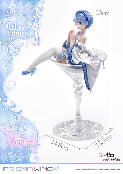 Re:Zero - Rem - Glass Edition Prisma Wing 1/7 Scale Figure (Prime 1 Studio) — product image 3