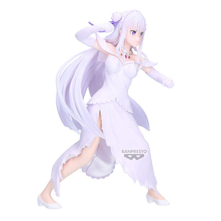 Re:Zero - Emilia - Espresto Excite Motions Figure (Banpresto) — product image 3
