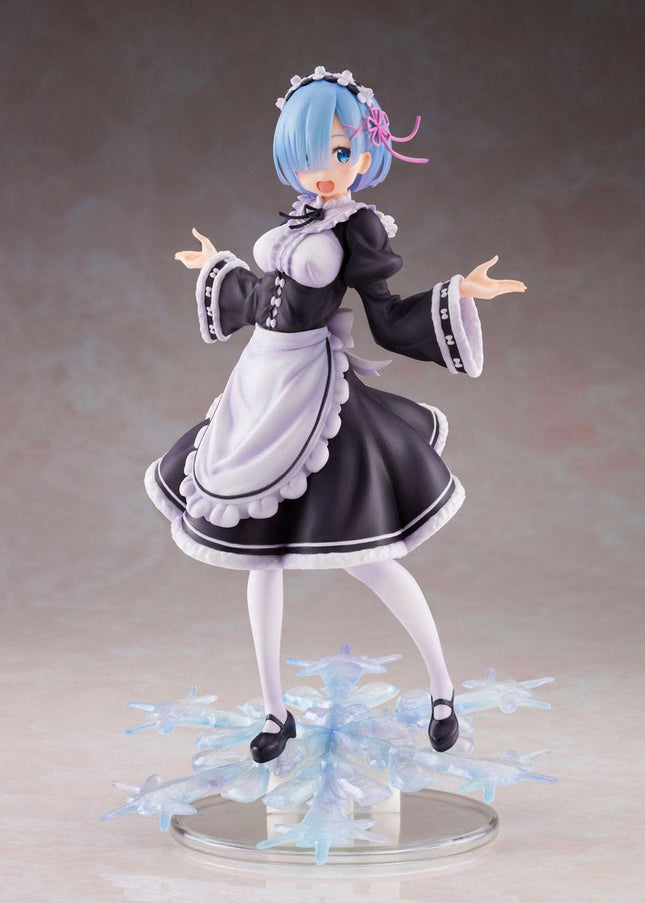Re:Zero - Rem - Winter Maid AMP Figure (Taito) (re-run) — product image 1