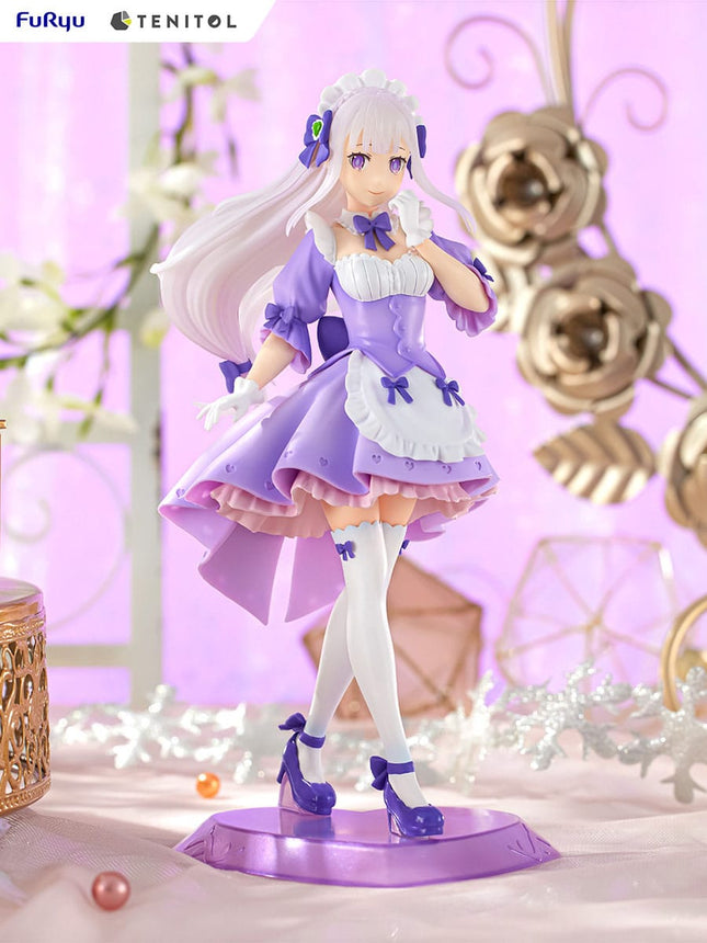 Re:Zero - Emilia - Yumekawa Maid Tenitol Figure (Furyu) — product image 1