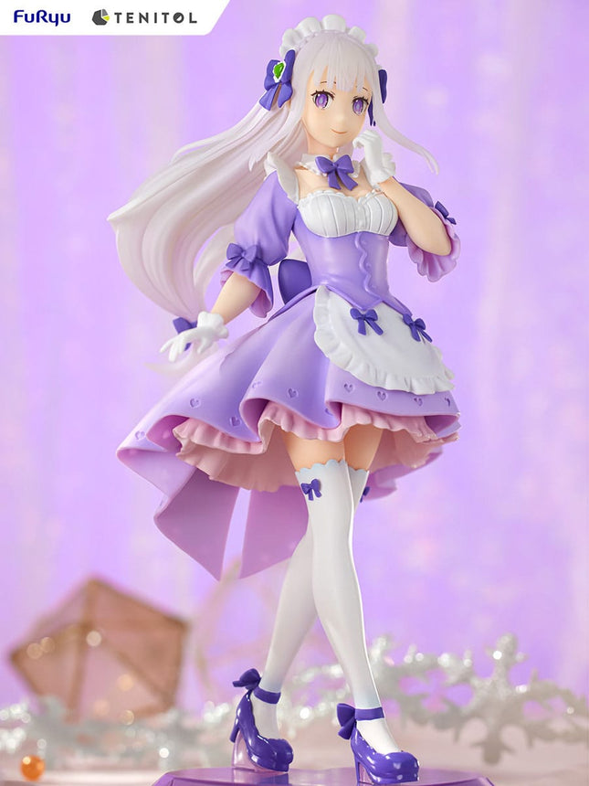 Re:Zero - Emilia - Yumekawa Maid Tenitol Figure (Furyu) — product image 2