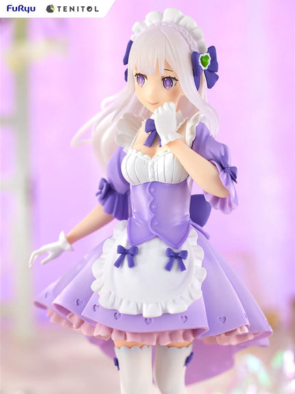Re:Zero - Emilia - Yumekawa Maid Tenitol Figure (Furyu) — product image 5
