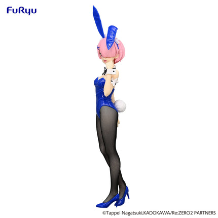 Re:Zero - Ram - Blue Color Ver. BiCute Bunnies Figure (Furyu) — product image 3