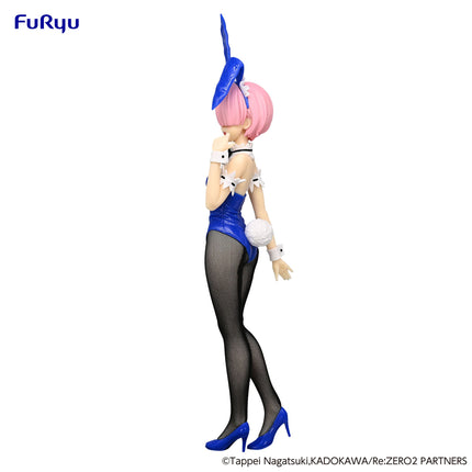 Re:Zero - Ram - Blue Color Ver. BiCute Bunnies Figure (Furyu) — product image 4