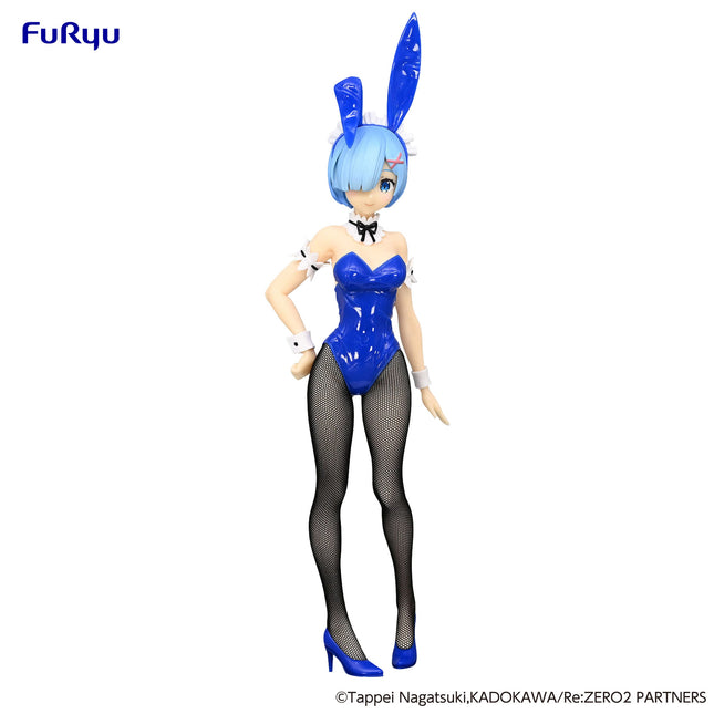 Re:Zero - Rem - Blue Color Ver. BiCute Bunnies Figure (Furyu) — product image 1