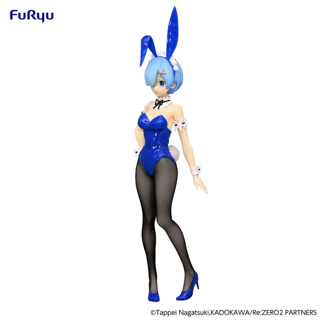 Re:Zero - Rem - Blue Color Ver. BiCute Bunnies Figure (Furyu) — product image 2