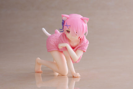 Re:Zero - Ram - Cat Roomwear Desktop Cute Figure (Taito) — product image 3