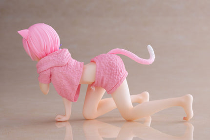 Re:Zero - Ram - Cat Roomwear Desktop Cute Figure (Taito) — product image 4