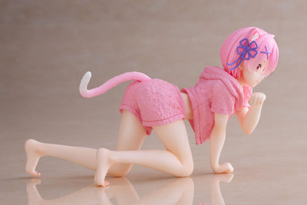 Re:Zero - Ram - Cat Roomwear Desktop Cute Figure (Taito) — product image 5