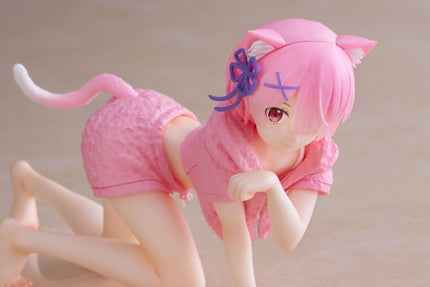 Re:Zero - Ram - Cat Roomwear Desktop Cute Figure (Taito) — product image 9