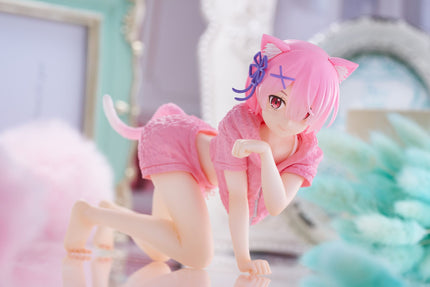 Re:Zero - Ram - Cat Roomwear Desktop Cute Figure (Taito) — product image 10