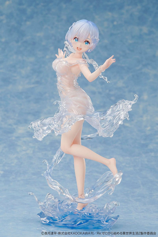 Re:Zero - Rem - Aqua Dress Ver. 1/7 Scale Figure (Design COCO) — product image 2
