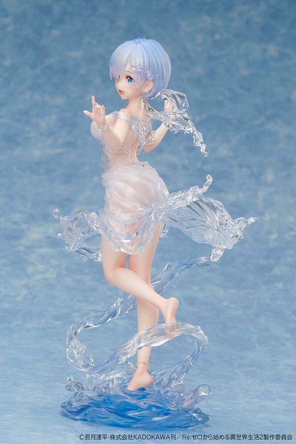 Re:Zero - Rem - Aqua Dress Ver. 1/7 Scale Figure (Design COCO) — product image 3