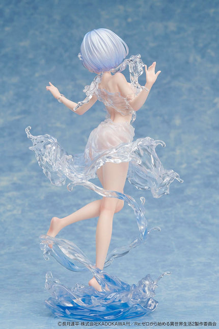Re:Zero - Rem - Aqua Dress Ver. 1/7 Scale Figure (Design COCO) — product image 4