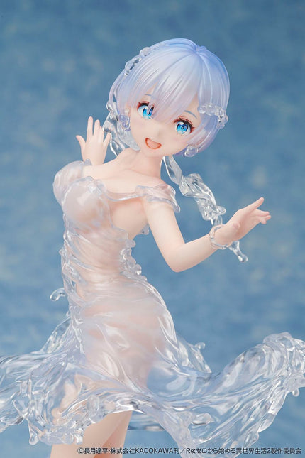 Re:Zero - Rem - Aqua Dress Ver. 1/7 Scale Figure (Design COCO) — product image 6