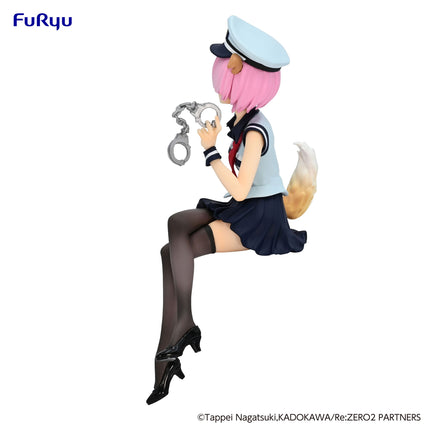 Re:Zero - Ram - Police Officer Cap with Dog Ears Noodle Stopper Figure (Furyu) — product image 4