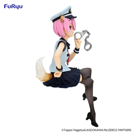 Re:Zero - Ram - Police Officer Cap with Dog Ears Noodle Stopper Figure (Furyu) — product image 6