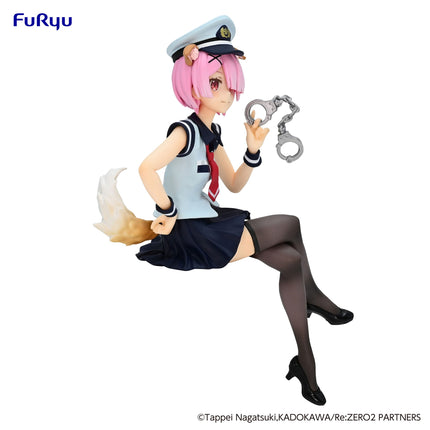 Re:Zero - Ram - Police Officer Cap with Dog Ears Noodle Stopper Figure (Furyu) — product image 7