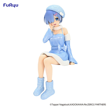 Re:Zero - Rem - Pearl Color Snow Princess Noodle Stopper Figure (Furyu) — product image 2