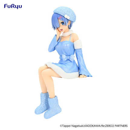 Re:Zero - Rem - Pearl Color Snow Princess Noodle Stopper Figure (Furyu) — product image 3