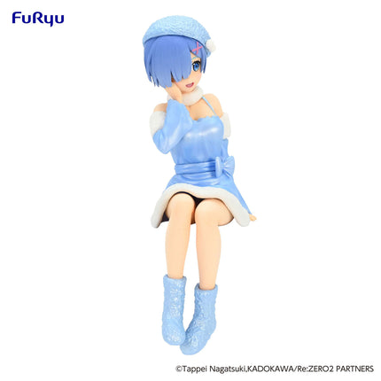 Re:Zero - Rem - Pearl Color Snow Princess Noodle Stopper Figure (Furyu) — product image 7