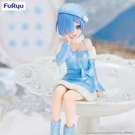 Re:Zero - Rem - Pearl Color Snow Princess Noodle Stopper Figure (Furyu) — product image 8
