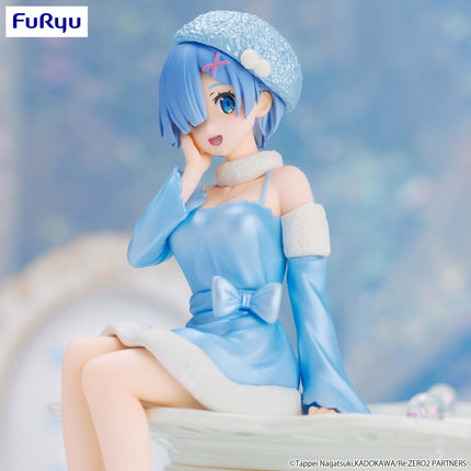 Re:Zero - Rem - Pearl Color Snow Princess Noodle Stopper Figure (Furyu) — product image 9