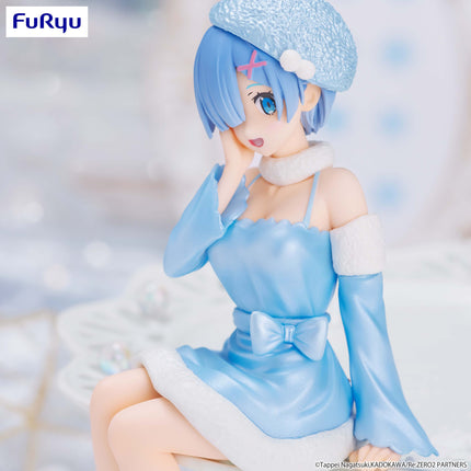 Re:Zero - Rem - Pearl Color Snow Princess Noodle Stopper Figure (Furyu) — product image 10