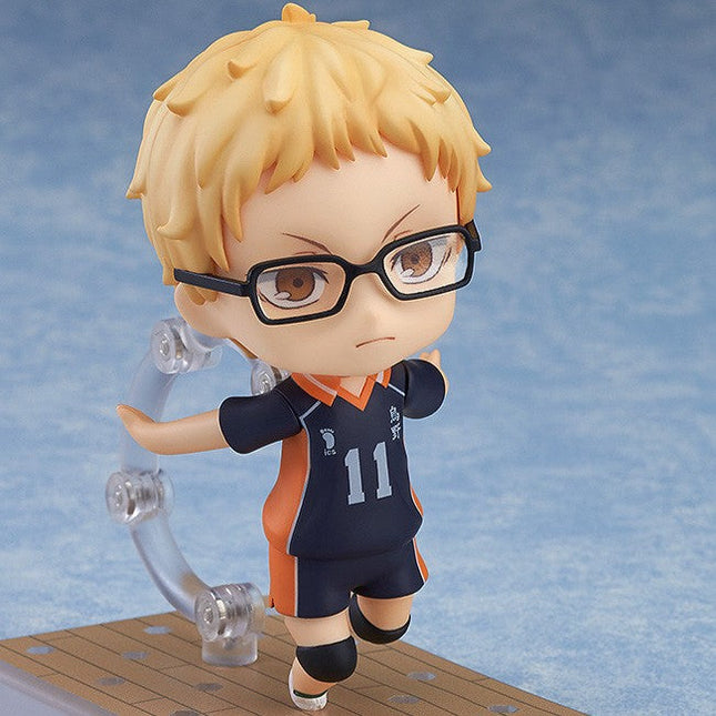 Haikyuu!! Second Season - Tsukishima Kei - Nendoroid (#616) (Good Smile Company, Orange Rouge) — Photo 2