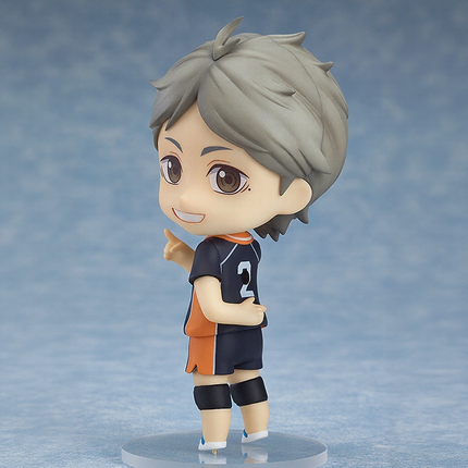 Haikyuu!! Karasuno Koukou VS Shiratorizawa Gakuen Koukou - Sugawara Koushi - Nendoroid (#665) (Good Smile Company, Orange Rouge) - photo 3