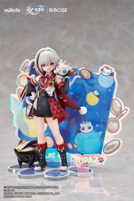 Honkai: Star Rail - Topaz & Numby - Little Cat Series Rise Up+ Figure (Ribose) — product image 2