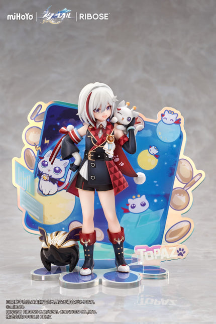 Honkai: Star Rail - Topaz & Numby - Little Cat Series Rise Up+ Figure (Ribose) — product image 10