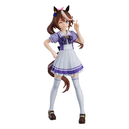Umamusume: Pretty Derby - Tokai Teio - School Uniform Ver. Pop Up Parade Figure (Good Smile Company) — product image 8