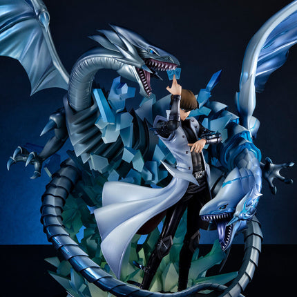 Yu-Gi-Oh! The Dark Side of Dimensions - Seto Kaiba, Blue-Eyes White Dragon & Blue-Eyes Alternative White Dragon - V.S. Series Figure (MegaHouse) — product image 2