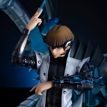 Yu-Gi-Oh! The Dark Side of Dimensions - Seto Kaiba, Blue-Eyes White Dragon & Blue-Eyes Alternative White Dragon - V.S. Series Figure (MegaHouse) — product image 3