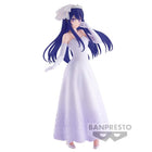 Ai Hoshino Bridal Dress figure by Bandai Spirits, white gown and veil with long purple hair