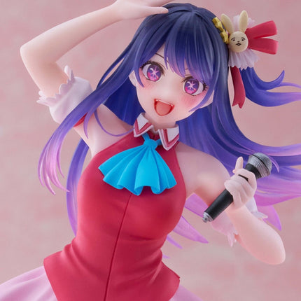 Ai Hoshino Coreful B-Komachi ver. figure by Taito, face and microphone detail