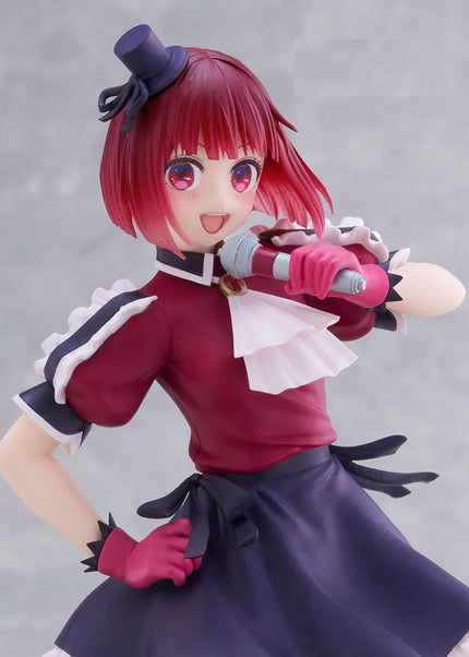 Kana Arima Coreful Figure B-Komachi regular version, close-up of red outfit and microphone