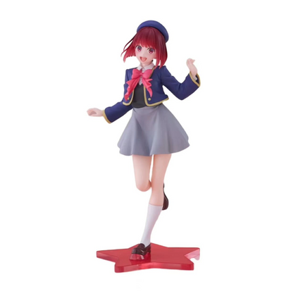 Kana Arima Coreful Seifuku regular version, full figure with blue beret and red star base