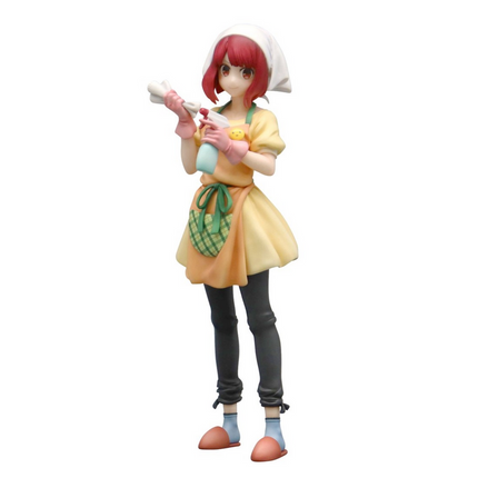 Kana Arima Trio-Try-iT Juusou-chan figure in cleaning outfit with cloth and spray bottle