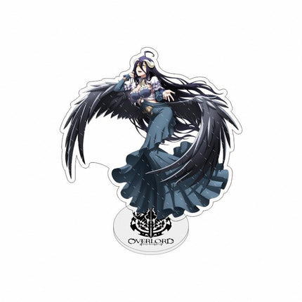 Overlord Albedo Figure – Anime Merchandise Acrylic Stand - Desktop Ornament - OrbiTopia