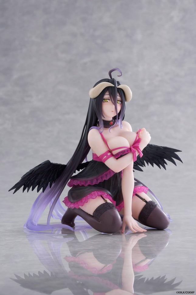Overlord - Albedo - Negligee Desktop Cute Figure (Taito) - ORBITOPIA FIGURES LTD