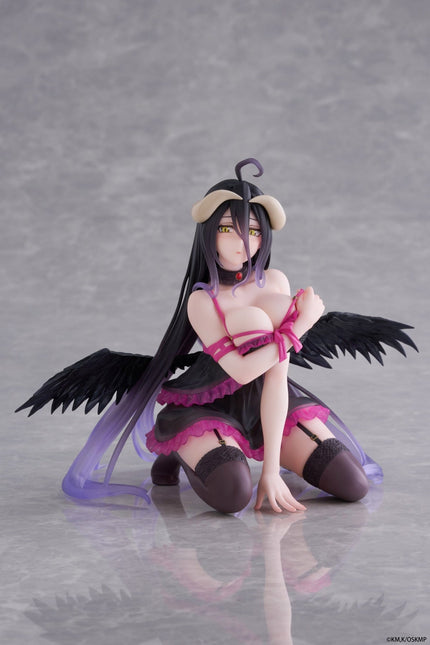 Overlord - Albedo - Negligee Desktop Cute Figure (Taito) - ORBITOPIA FIGURES LTD