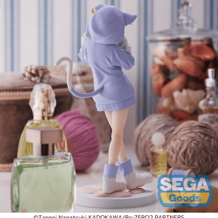 Re:Zero - Emilia - The Great Spirit Puck Mofumofu Luminasta Figure (SEGA) - ORBITOPIA FIGURES LTD